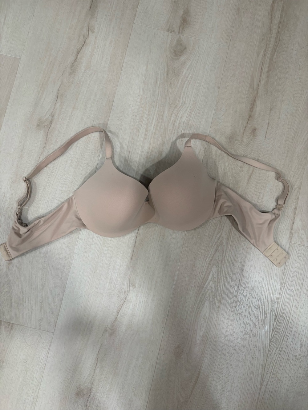 Auden Light Beige Smooth T-Shirt Bra